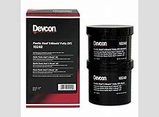 [Devcon 10240  1 lb ]Plastic Steel 5 Minute Putty (SF)